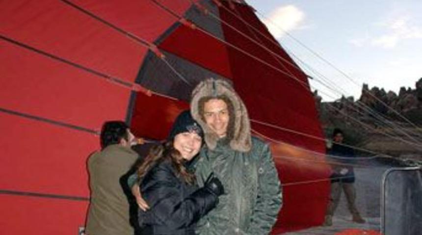 Alex Kapadokya'da balona binemedi