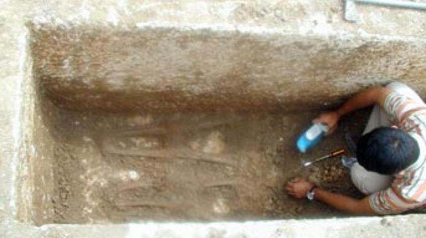 Mardin'de Romalılara ait mezar bulundu