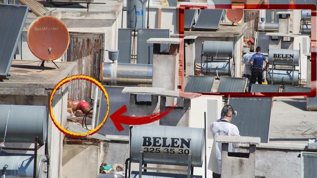 Bina sakinlerinin ihbarıyla harekete geçildi! Damda hareketsiz yatan adamın 10 gün önce...