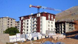 Depremin merkez üssünde konutlar yükseliyor