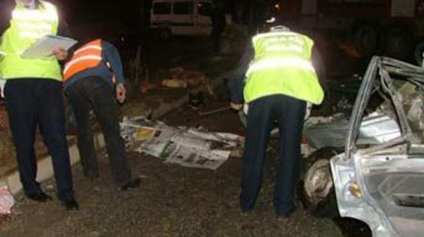 Konya'da trafik kazası: 3 &ouml;l&uuml;, 1 yaralı