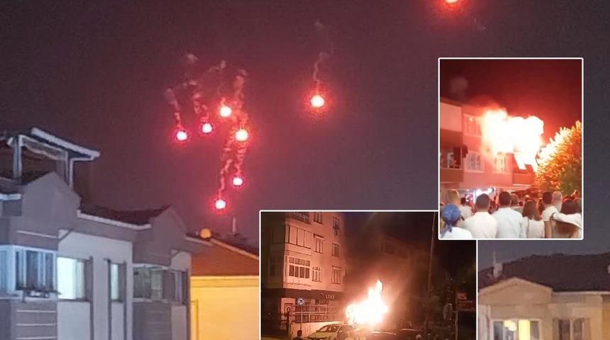 Aynı dakikalarda minibüste ve evde yangın çıktı! Dehşete düşüren iddia... 'Önce evin içinde meşale yaktılar zannettik'