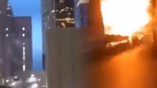 Moskova'da korku dolu anlar! Ukrayna'dan saldırı girişimi, bir anda patladı