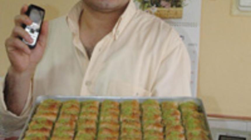 Baklava siparişiyle kont&ouml;r dolandırıcılığı