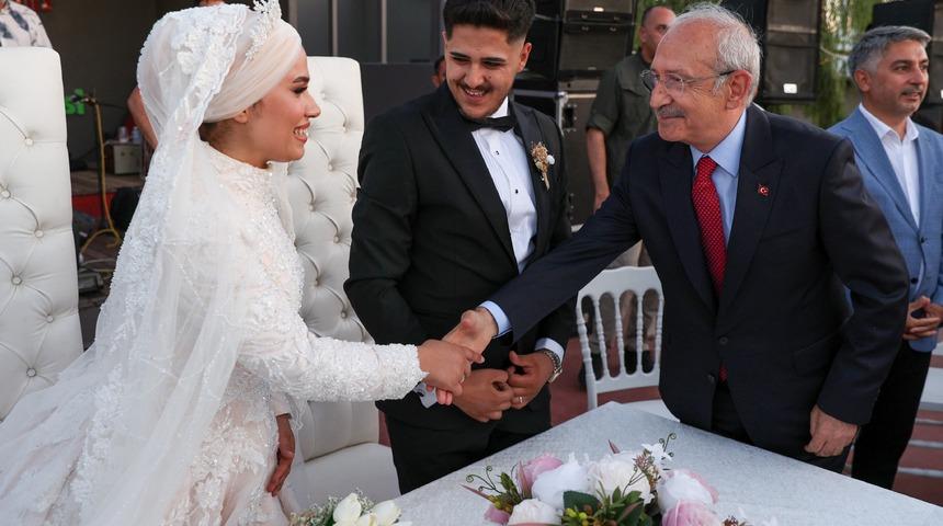 CHP lideri Kemal Kılıçdaroğlu, nikah şahidi oldu!