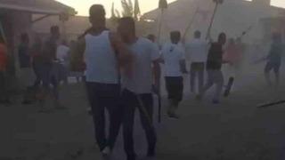 İzmir'deki Şirinyer Hipodromu'nda meydan muharebesi gibi kavga!