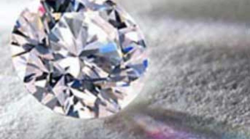 14 milyon dolarlık elmas &ccedil;alındı