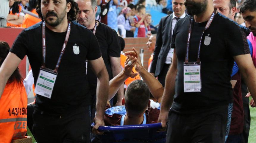 Trabzonspor'da Benkovic'in burnunun kırıldığı açıklandı