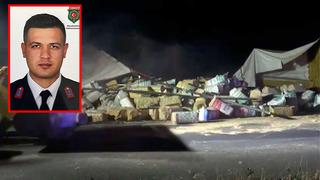 Afyonkarahisar'dan acı haber! Kaza yerinde önlem almak isterken kamyonetin çarptığı astsubay şehit oldu