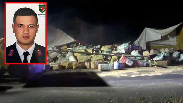 Afyonkarahisar'dan acı haber! Kaza yerinde önlem almak isterken kamyonetin çarptığı astsubay şehit oldu