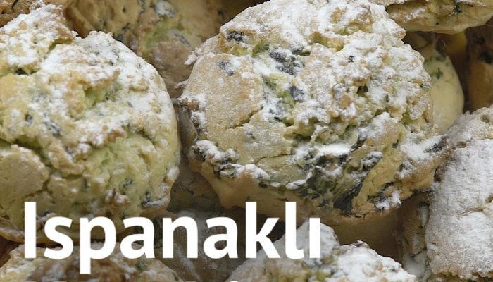 Bak yeşil yeşil Ispanaklı kurabiye tarifi