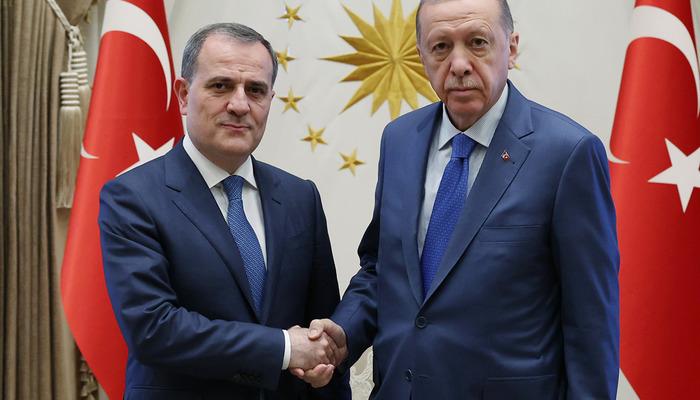 Cumhurbaşkanı Erdoğan, Azerbaycan Dışişleri Bakanı Bayramov’u kabul etti