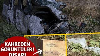 Gelin almadan dönüyorlardı! Afyonkarahisar’da kahreden kaza... Dışarı duvak ve davetiyeler fırladı