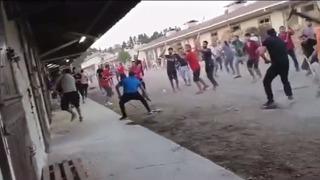 Hipodrom savaş alanına döndü! 6 kişinin yaralandığı kavga kamerada