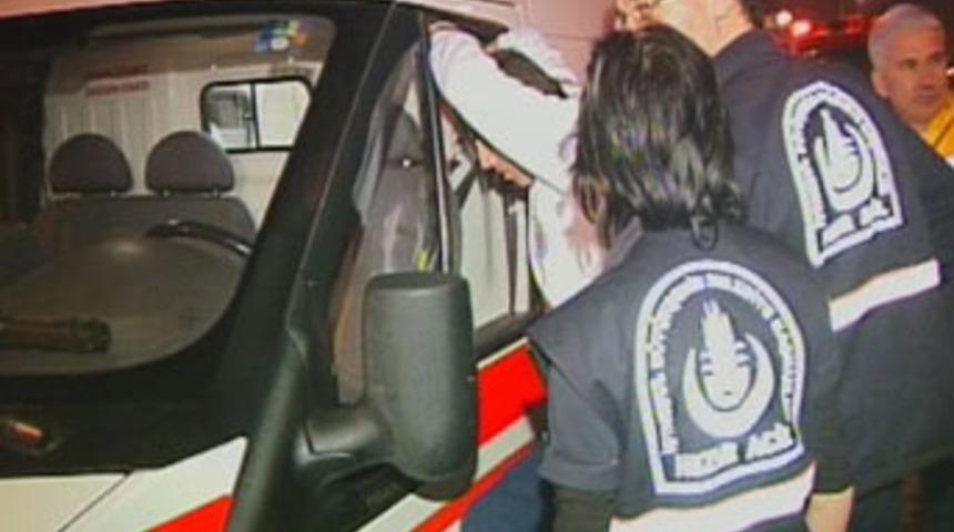 Anahtarı ambulansın i&ccedil;inde unutunca...