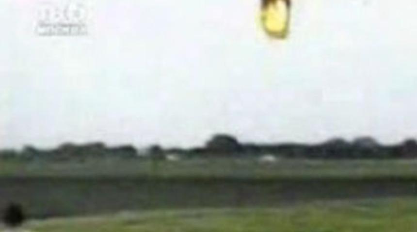 U&ccedil;ak kazasından dehşet dakikaları