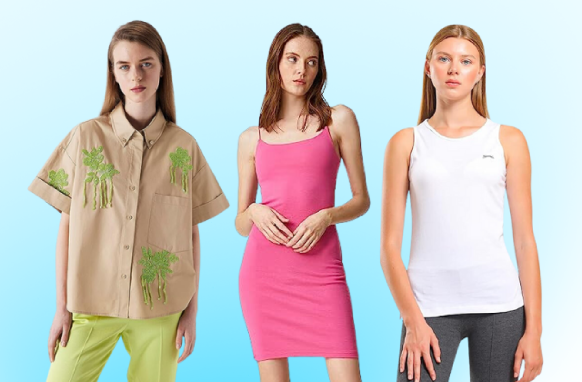 Keten eteklerden pamuklu elbiselere yaz aylarında sizi serin tutacak parçalar