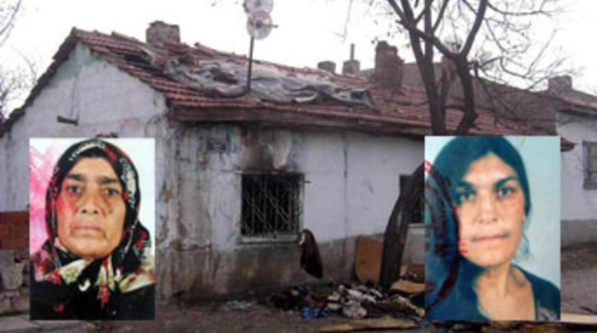 Kaynana, gelininin evini kundakladı