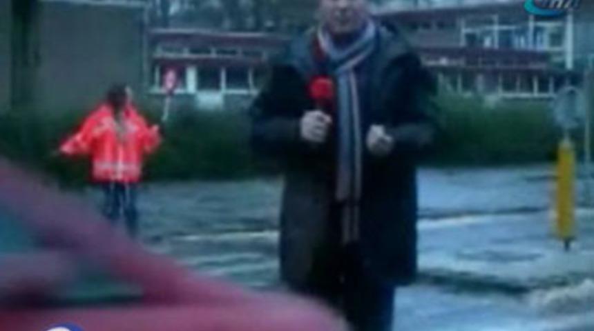 Muhabirin g&ouml;rev başında acı &ouml;l&uuml;m&uuml;