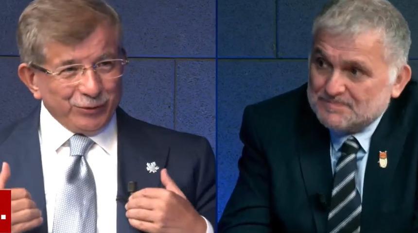 Gelecek Partisi lideri Ahmet Davutoğlu canlı yayında itiraf etti: En son tercihim seçime CHP listelerinden girmekti