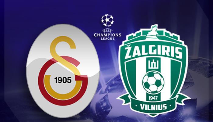 Galatasaray Zalgiris Vilnius kaç kaç, hangi kanalda? CANLI MAÇ ANLATIMIFutbol