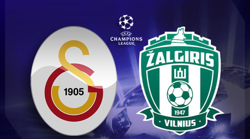 Galatasaray Zalgiris Vilnius maçı ne zaman, saat kaçta? Galatasaray Zalgiris Vilnius canlı yayın hangi kanalda?
