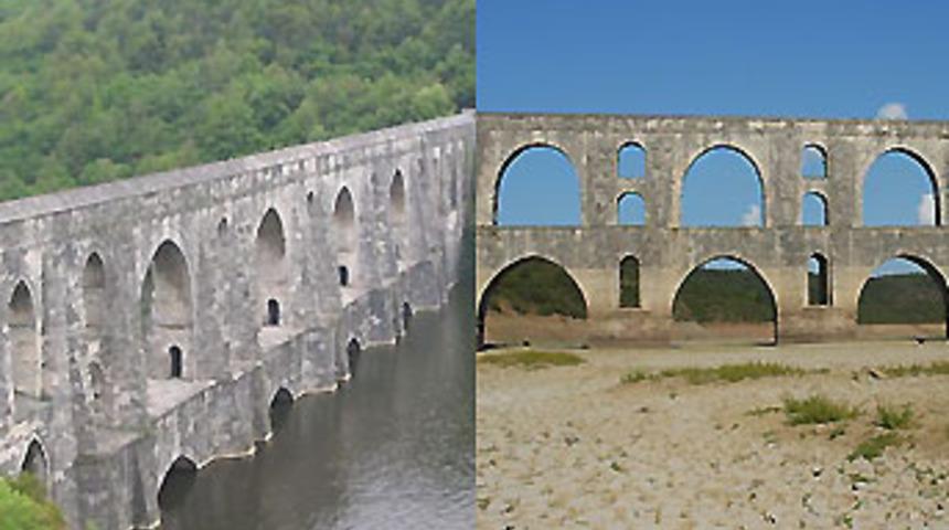 Alibeyk&ouml;y Barajı'nın vahim durumu