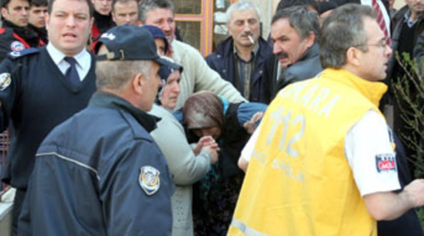 Cinnet ge&ccedil;iren polis ailesini yok etti