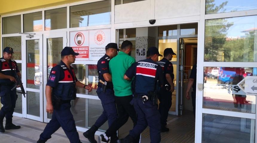 Çorum'da eşini silahla öldürdüğü iddia edilen polis memuru adliyeye sevk edildi