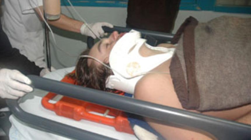 Turist &ccedil;ığ altında kaldı