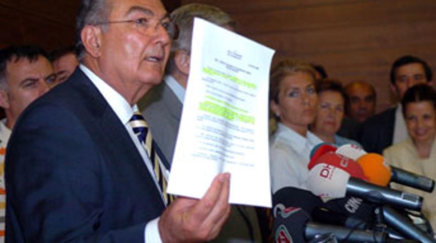 Baykal: İşte gizli anlaşmanın belgeleri