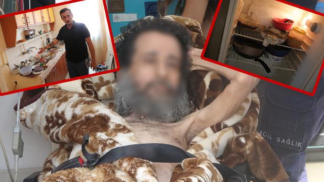 Yer: Adana! Çöp evden bir aile dramı çıktı: Eşinin ve kızlarının terk ettiği Alzheimer hastası baba bir deri bir kemik halde bulundu!  Yazıklar olsun...