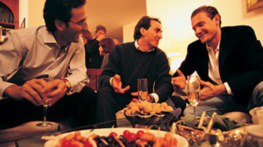 Erkekler de en az kadınlar kadar geveze