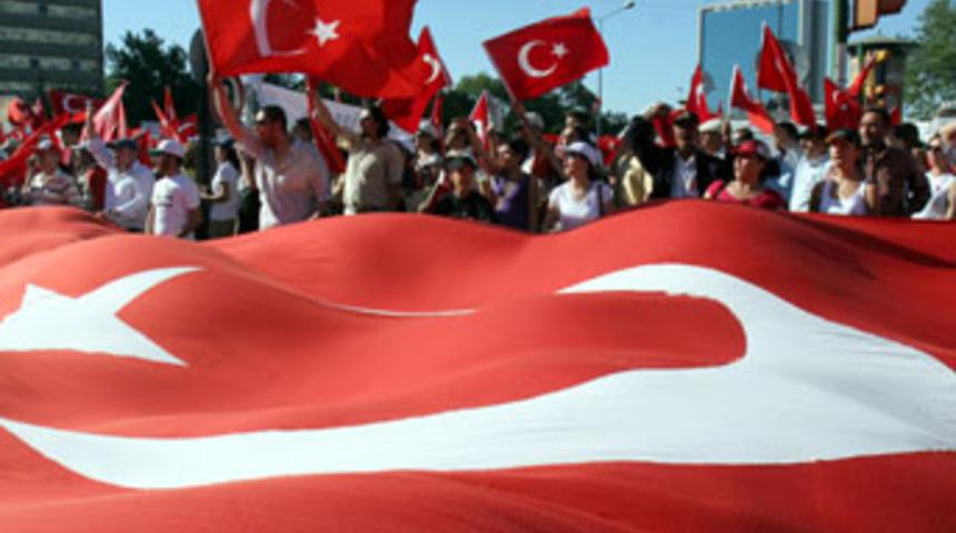 Ter&ouml;re Karşı Birlik Mitingi