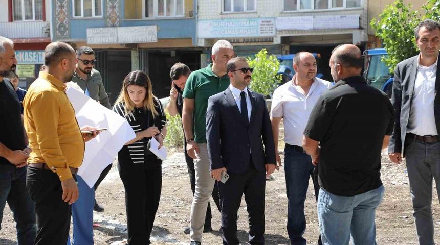 Kars’ta Merkez Mahallesi’ne modern park yapılıyor