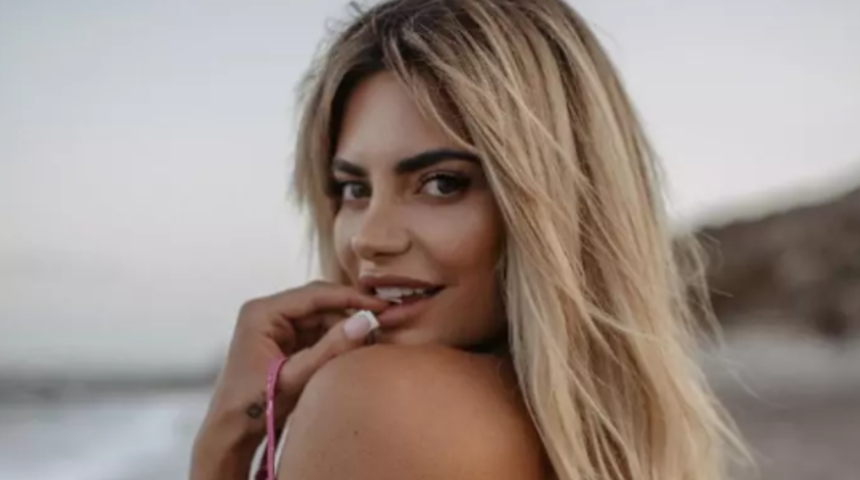 Sosyal medya fenomeni Megan Barton Hanson sere serpe uzandığı şezlongtan uyardı! “Fırtına öncesi sessizlik”