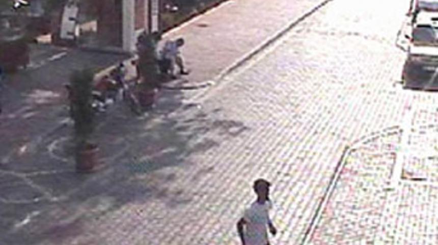 Saniye saniye motosiklet hırsızlığı