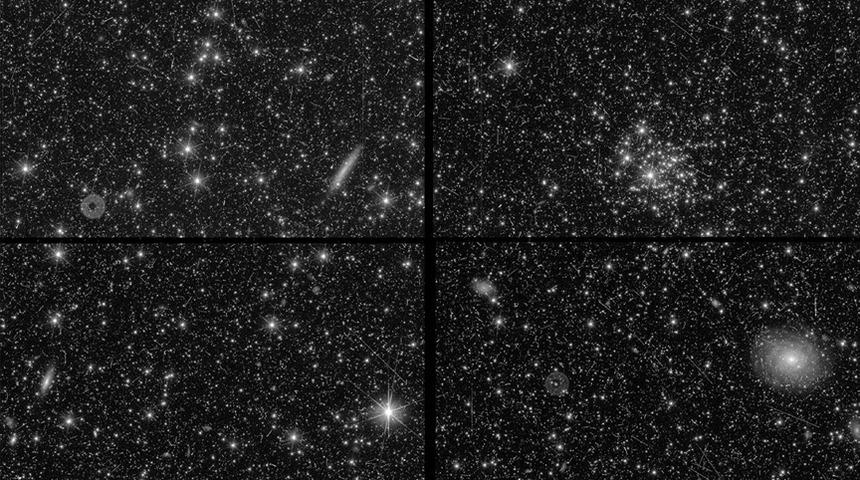 Proje süreci 11 yıl süren Euclid Teleskobu, ilk fotoğraflarını Dünya'ya yolladı!