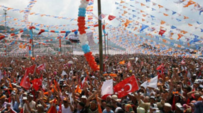 AKP'den İzmir'e serin miting!