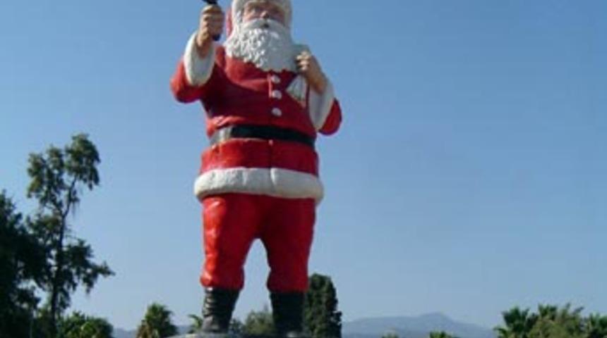 Antalya'da Noel Baba krizi