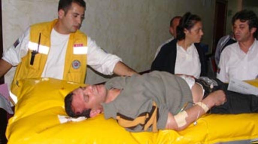 Polisin g&ouml;z&uuml; &ouml;n&uuml;nde kendini vurdu