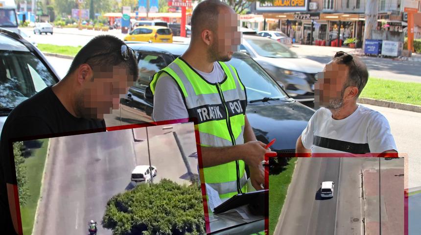 Müşteri gibi binip, havadan takip ettiler! 2 sürücüye ceza yağdı...