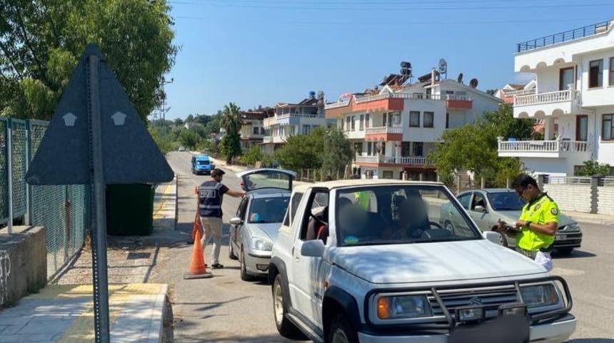 Sinop’ta Huzurlu Sokaklar Uygulaması: 13 bin 597 TL ceza