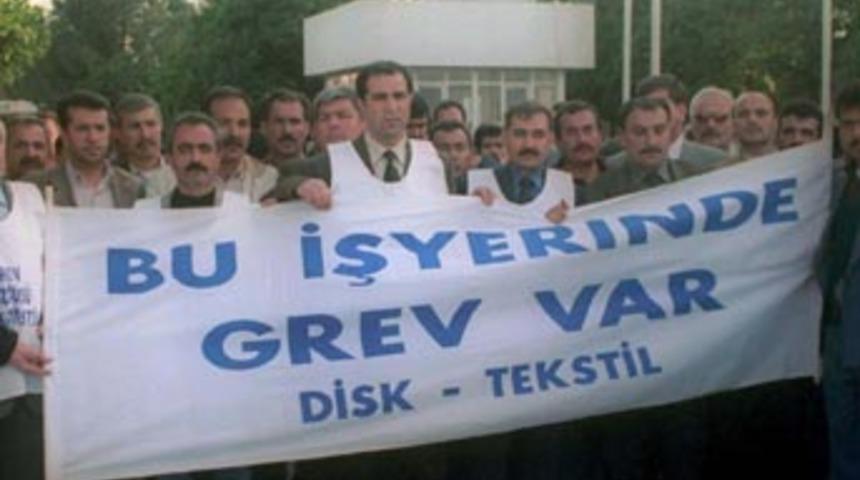 Tekstilde grev kapıda
