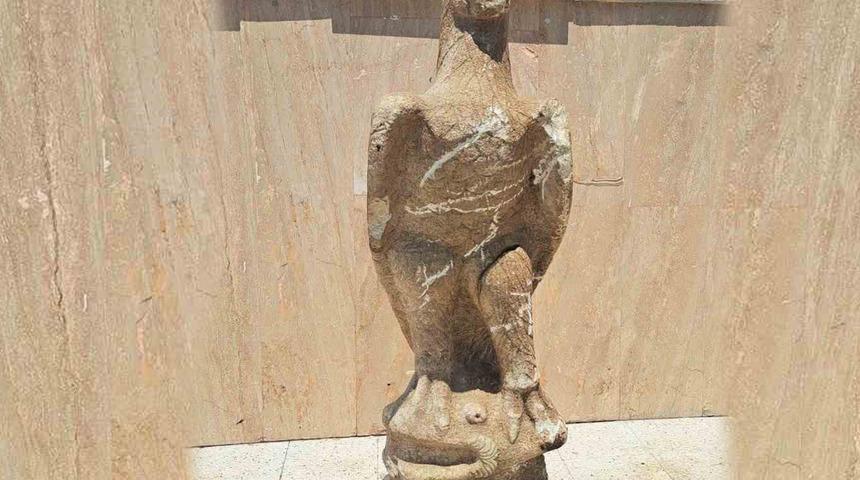 Tarihi eser operasyonunda ele geçirildi: Boyu 1,5 metre!