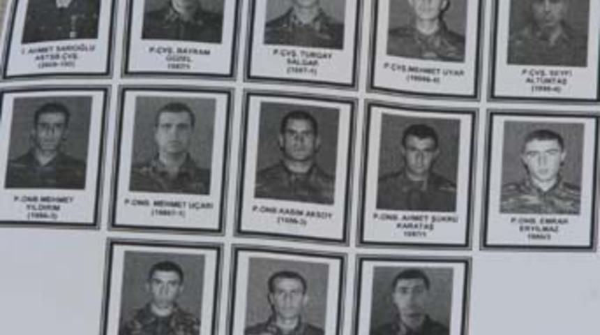 İşte 13 şehit askerimiz