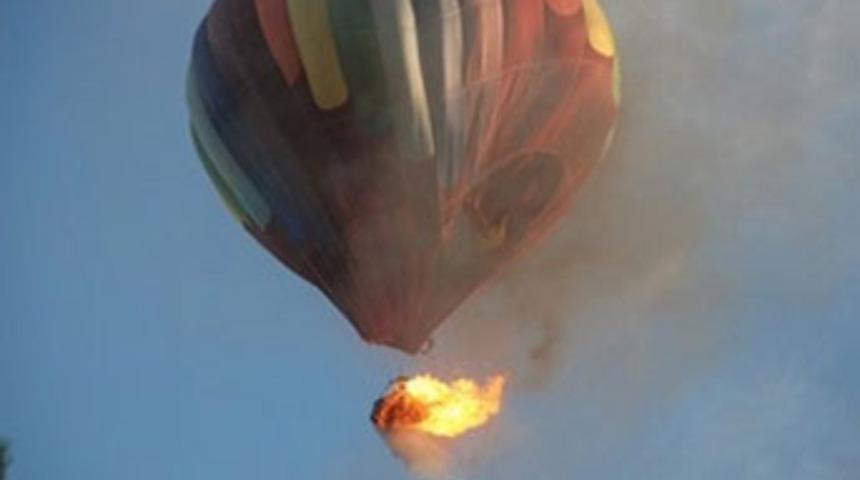 Kanada'da balon alev aldı: 11 yaralı <font color="red">Galeri</font>