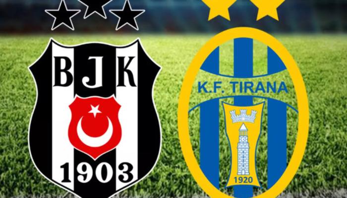 TİRANA BEŞİKTAŞ MAÇI! Tirana Beşiktaş maç sonucu ne oldu? Maç öncesi saha karıştı, olaylar çıktı!Futbol
