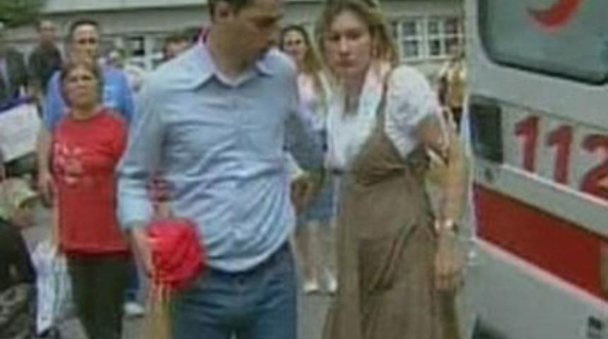 Hamile &ouml;ğretmene kapka&ccedil; girişimi