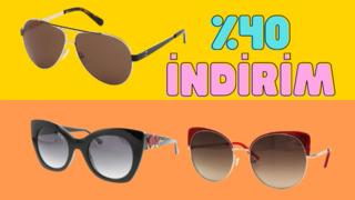 Gözlerinizi korurken tarzınızı da yükseltin! Guess güneş gözlüklerinde %40 indirim
